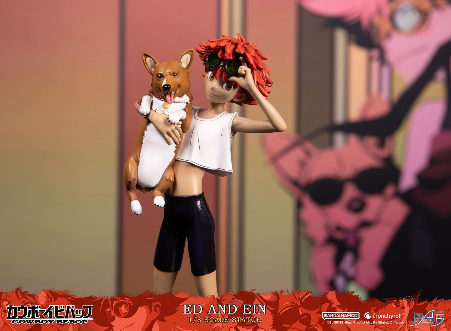 Cowboy Bebop - Edward Wong Hau Pepelu Tivrusky IV - Ein - 1/8 - Standard Edition (First 4 Figures) photo 29