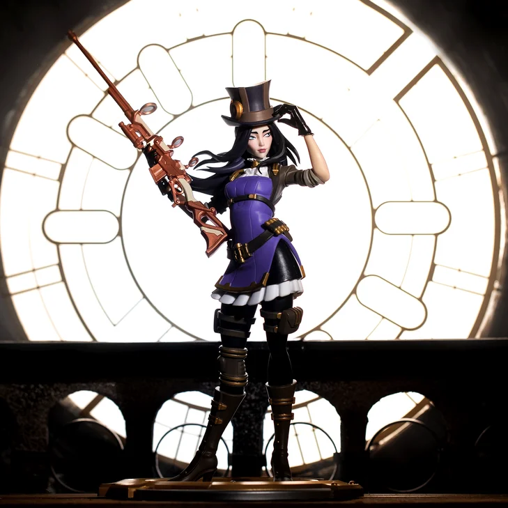 League of Legends - Caitlyn - Unlocked  (#21) (Pure Arts, Riot Games) photo 7
