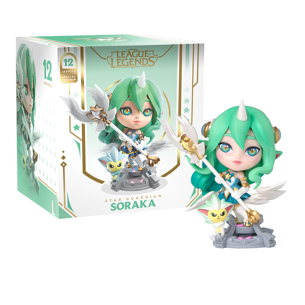 League of Legends - Shisa - Soraka - League of Legends Series 3  (#12) - Star Guardian (Pure Arts, Riot Games) photo 4