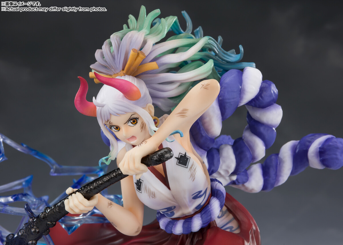One Piece - Yamato - Chou Gekisen -Extra Battle- - Figuarts ZERO - Thunder Bagua, Battle Scarred Ver. (Bandai Spirits)