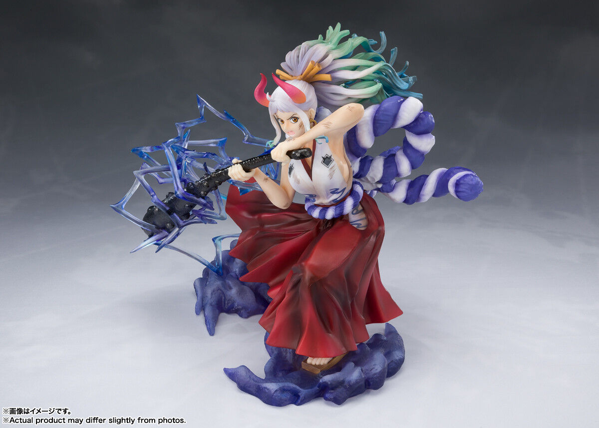 One Piece - Yamato - Chou Gekisen -Extra Battle- - Figuarts ZERO - Thunder Bagua, Battle Scarred Ver. (Bandai Spirits) photo 4