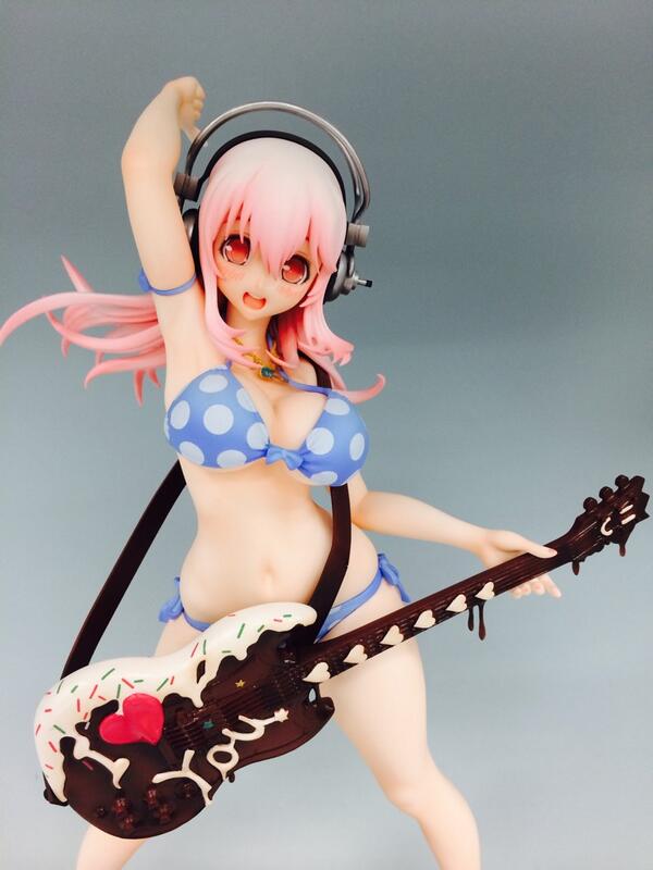 SoniComi (Super Sonico) - Sonico - 1/6 - Rock 'n' Roll Valentine (Sentinel, Wing) photo 5