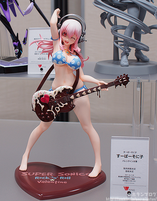 SoniComi (Super Sonico) - Sonico - 1/6 - Rock 'n' Roll Valentine (Sentinel, Wing) photo 23