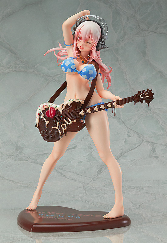 SoniComi (Super Sonico) - Sonico - 1/6 - Rock 'n' Roll Valentine (Sentinel, Wing) photo 39