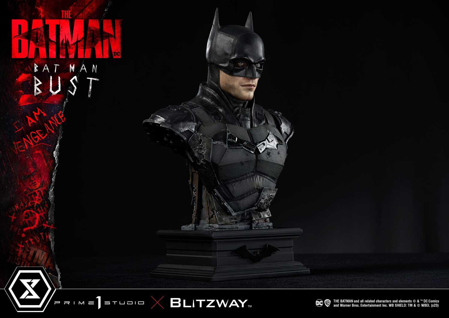 The Batman - Batman - Bust - Premium Bust  (PBDC-09) - 1/3 (Blitzway, Prime 1 Studio) photo 6