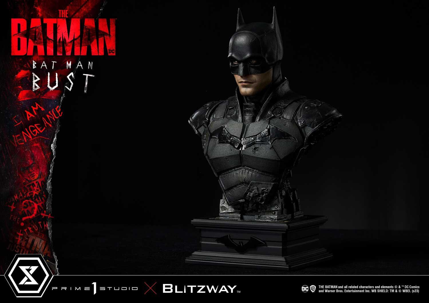 The Batman - Batman - Bust - Premium Bust  (PBDC-09) - 1/3 (Blitzway, Prime 1 Studio) photo 7