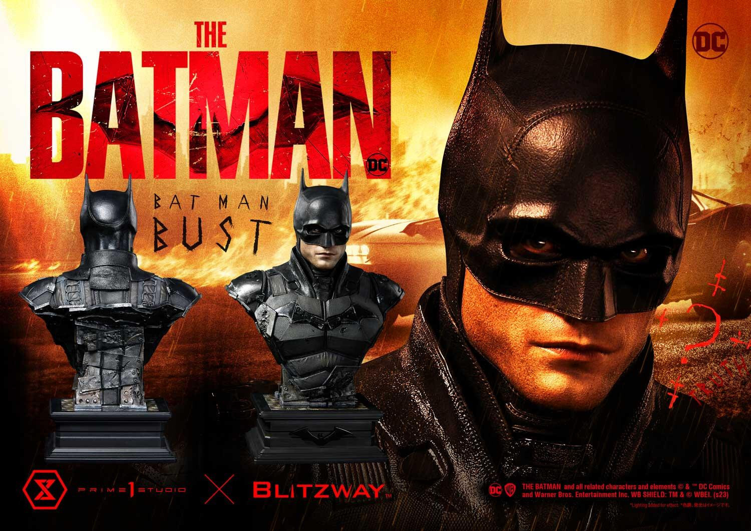 The Batman - Batman - Bust - Premium Bust  (PBDC-09) - 1/3 (Blitzway, Prime 1 Studio) photo 16