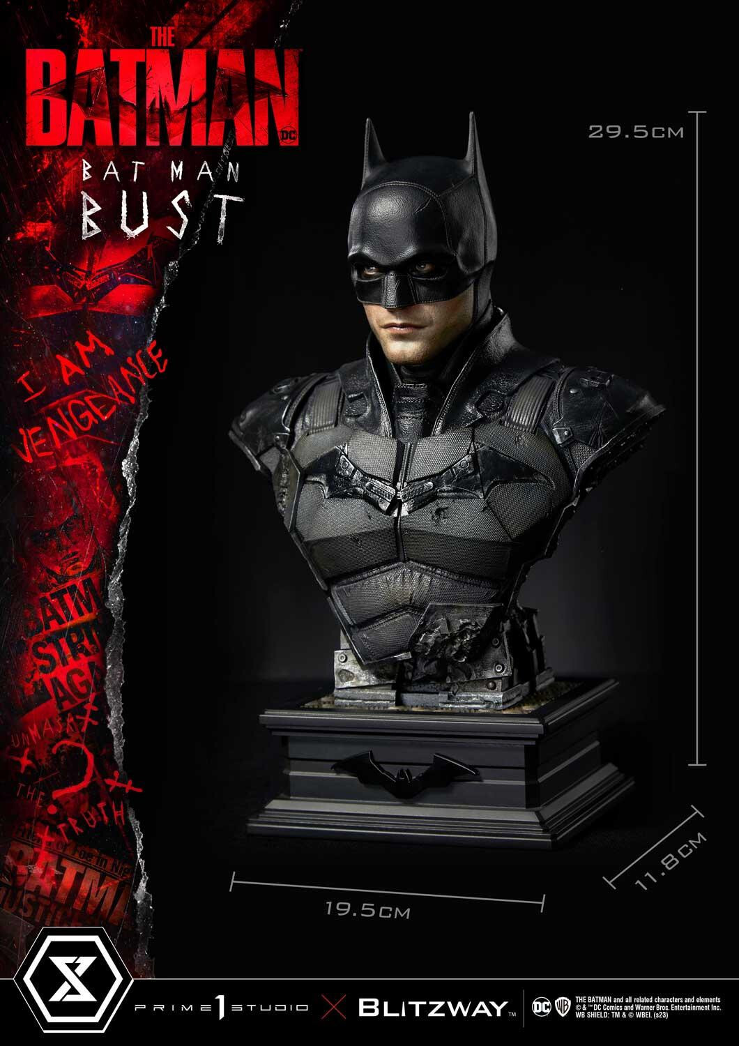 The Batman - Batman - Bust - Premium Bust  (PBDC-09) - 1/3 (Blitzway, Prime 1 Studio) photo 22