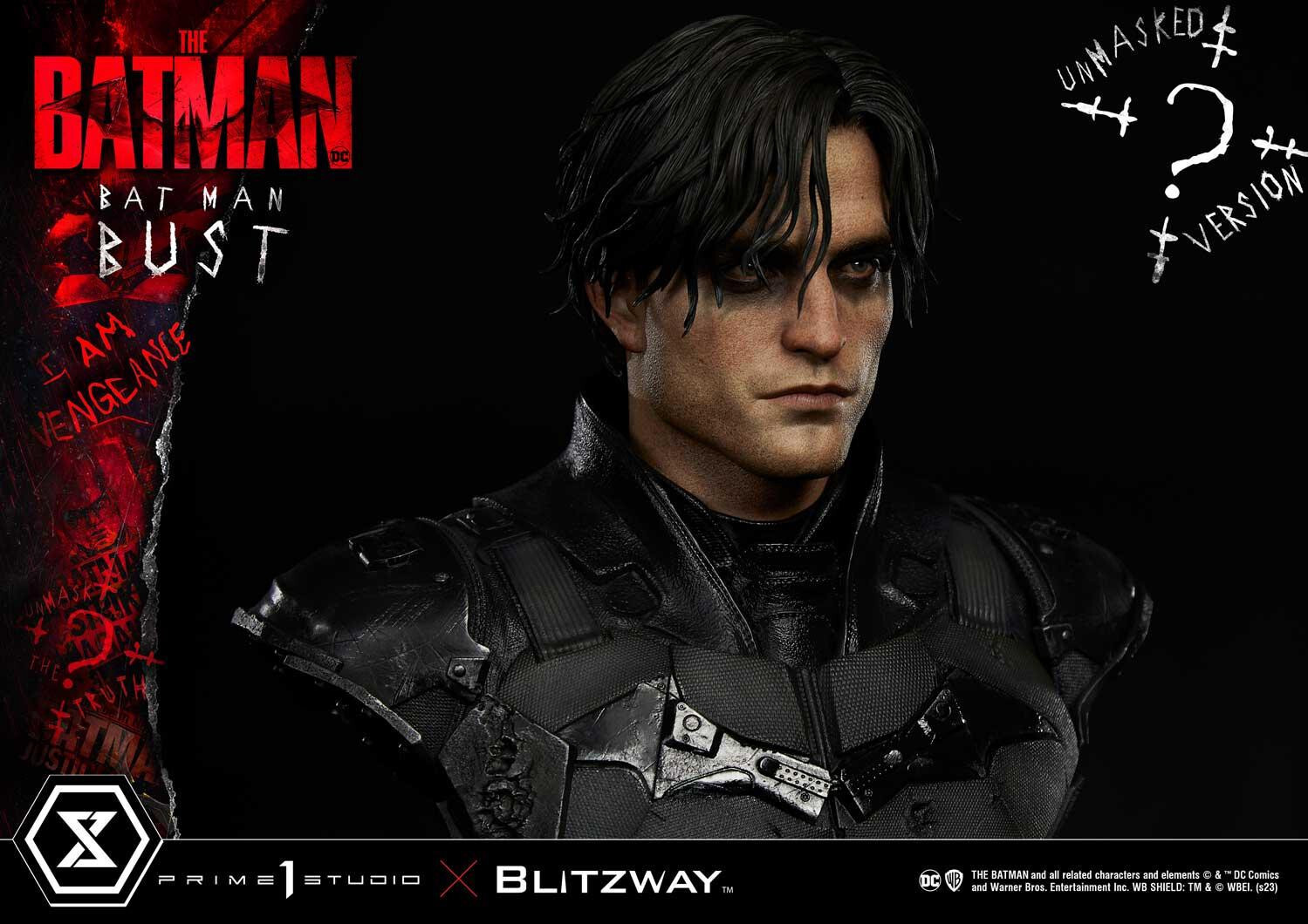 The Batman - Bruce Wayne - Bust - Premium Bust (PBDC-10) - 1/3 - Unmasked Version (Blitzway, Prime 1 Studio) photo 2
