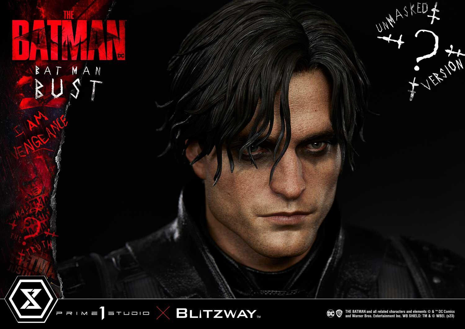 The Batman - Bruce Wayne - Bust - Premium Bust (PBDC-10) - 1/3 - Unmasked Version (Blitzway, Prime 1 Studio) photo 3