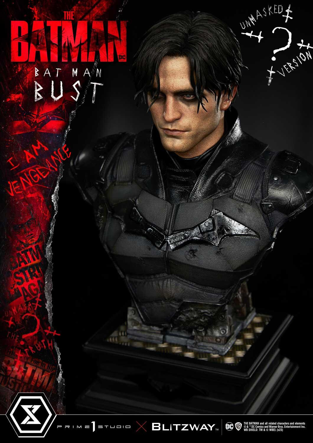 The Batman - Bruce Wayne - Bust - Premium Bust (PBDC-10) - 1/3 - Unmasked Version (Blitzway, Prime 1 Studio) photo 10