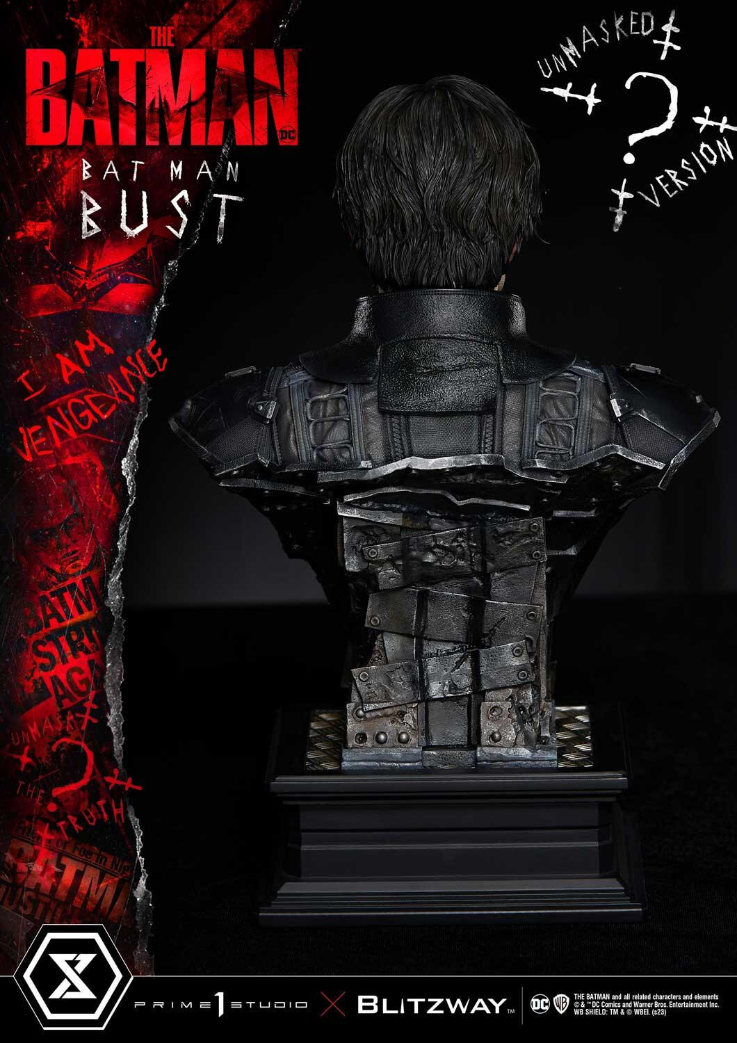 The Batman - Bruce Wayne - Bust - Premium Bust (PBDC-10) - 1/3 - Unmasked Version (Blitzway, Prime 1 Studio) photo 18