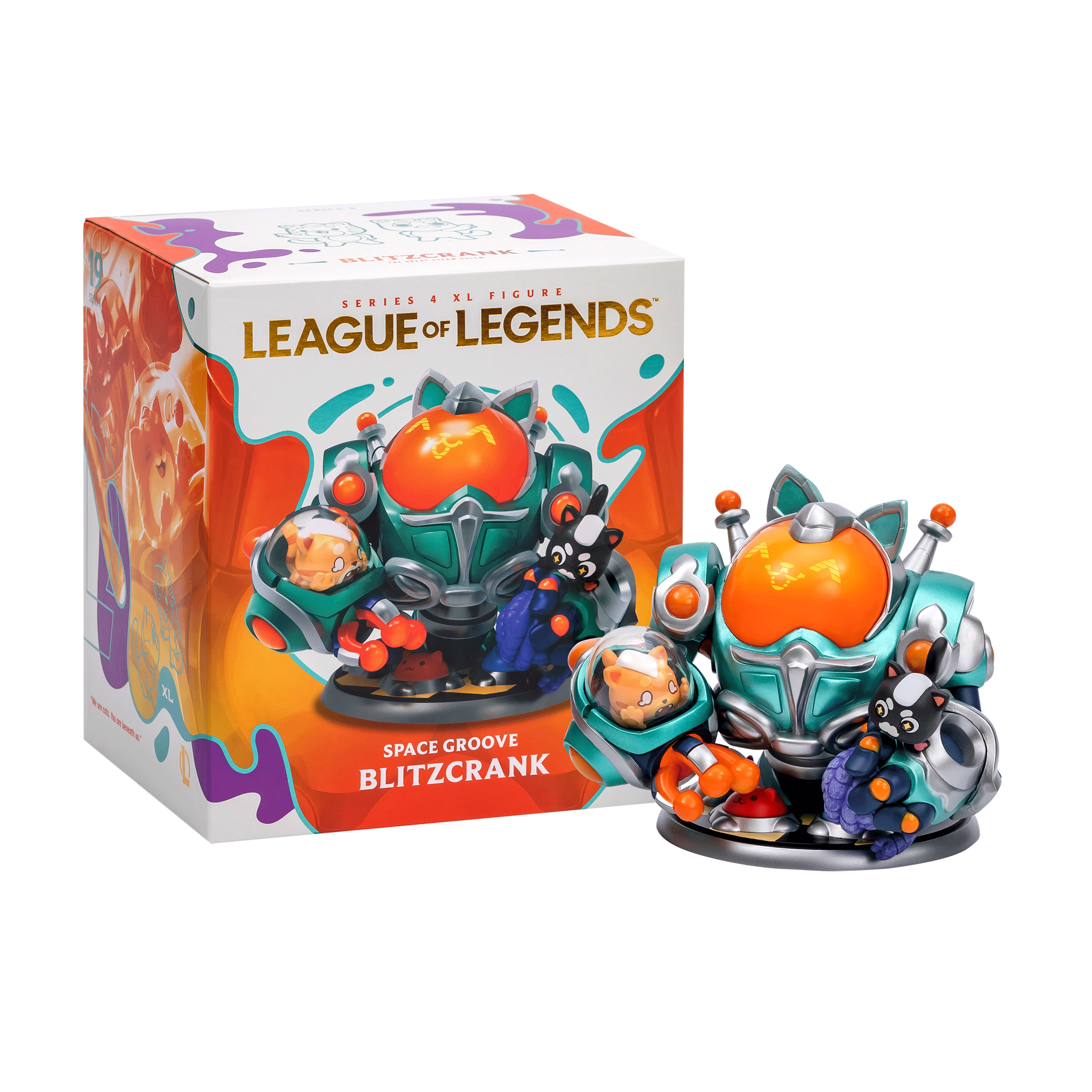 League of Legends - Blitzcrank - League of Legends Series 4  (#19) - Space Groove, XL (Pure Arts, Riot Games) photo 4