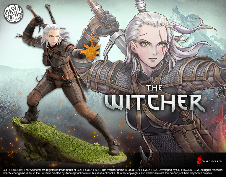 The Witcher - Geralt - Bishoujo Statue - 1/7 (Kotobukiya) photo 2