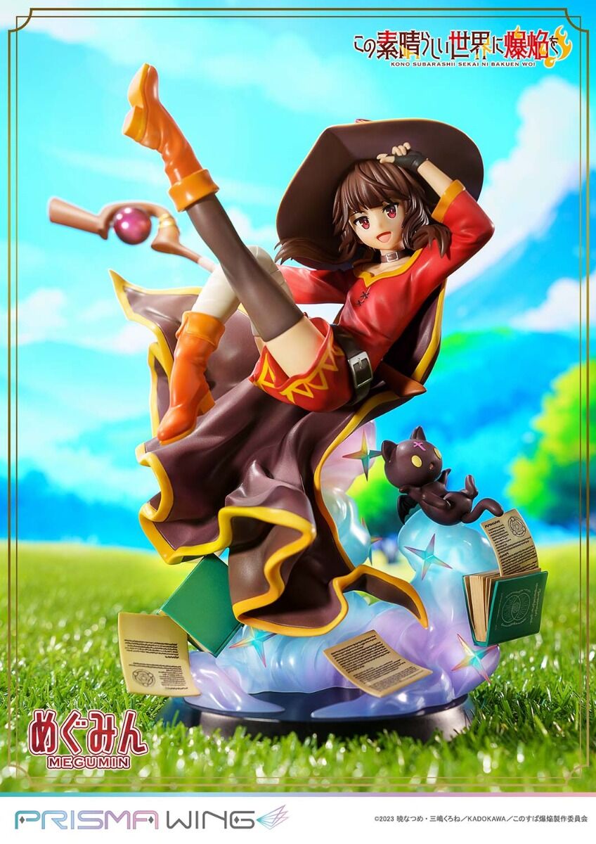 Kono Subarashii Sekai ni Bakuen o! - Chomusuke - Megumin - Prisma Wing (PWKNSBB-01P) - 1/7 (Prime 1 Studio) photo 2