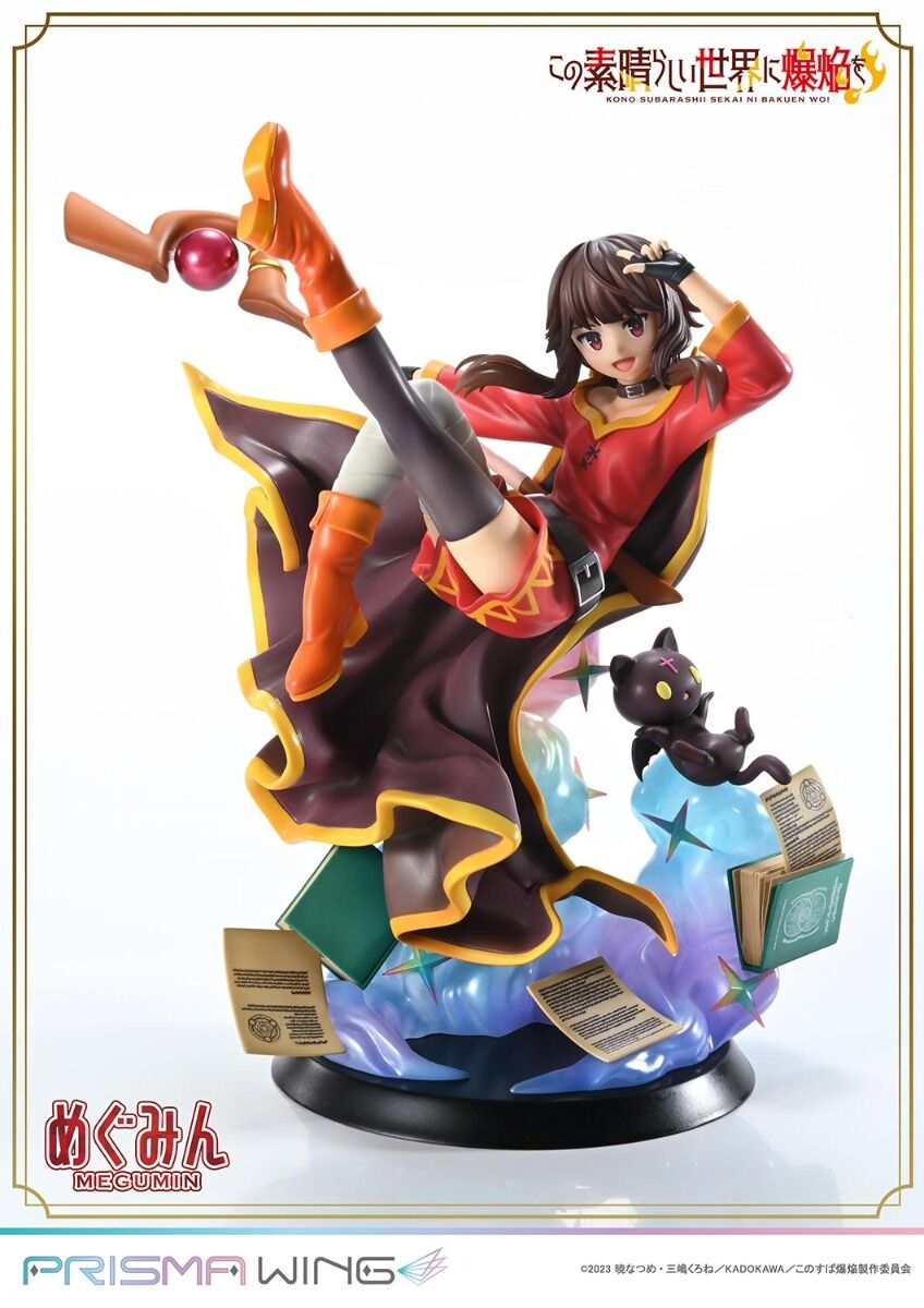 Kono Subarashii Sekai ni Bakuen o! - Chomusuke - Megumin - Prisma Wing (PWKNSBB-01P) - 1/7 (Prime 1 Studio) photo 9