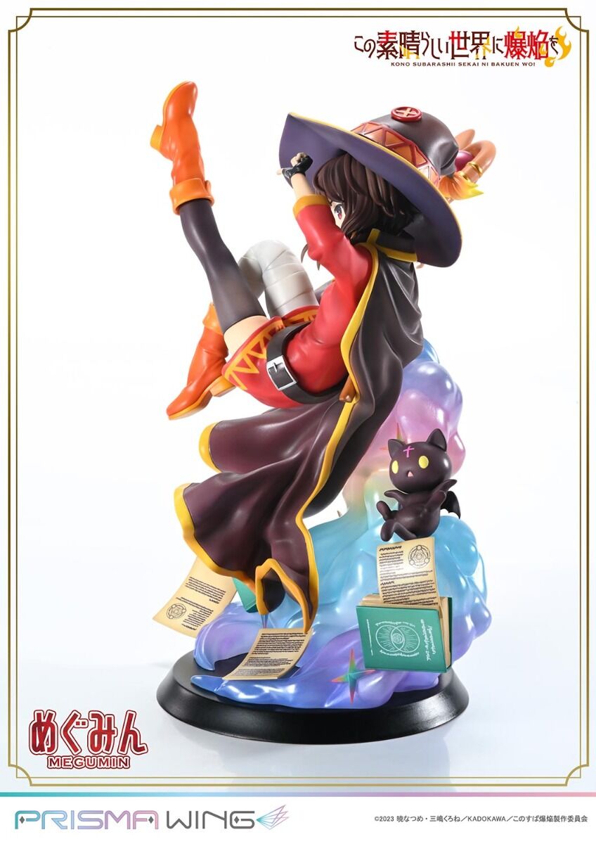 Kono Subarashii Sekai ni Bakuen o! - Chomusuke - Megumin - Prisma Wing (PWKNSBB-01P) - 1/7 (Prime 1 Studio) photo 12
