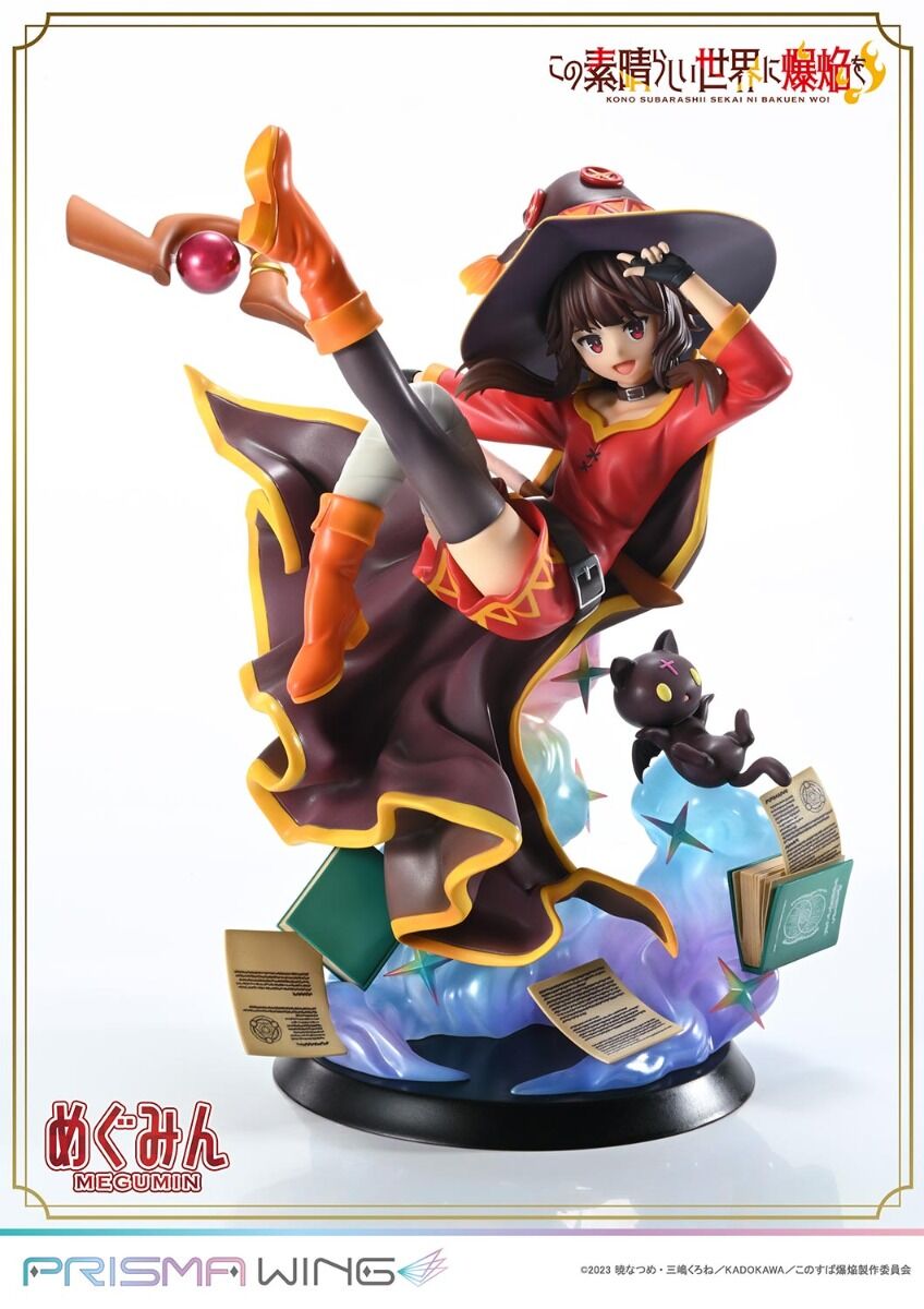 Kono Subarashii Sekai ni Bakuen o! - Chomusuke - Megumin - Prisma Wing (PWKNSBB-01P) - 1/7 (Prime 1 Studio) photo 14