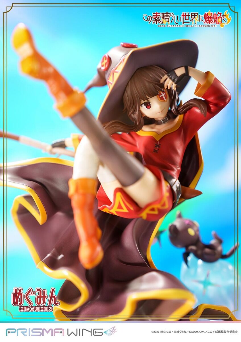 Kono Subarashii Sekai ni Bakuen o! - Chomusuke - Megumin - Prisma Wing (PWKNSBB-01P) - 1/7 (Prime 1 Studio) photo 19