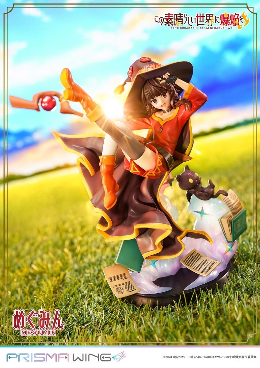 Kono Subarashii Sekai ni Bakuen o! - Chomusuke - Megumin - Prisma Wing (PWKNSBB-01P) - 1/7 (Prime 1 Studio) photo 20