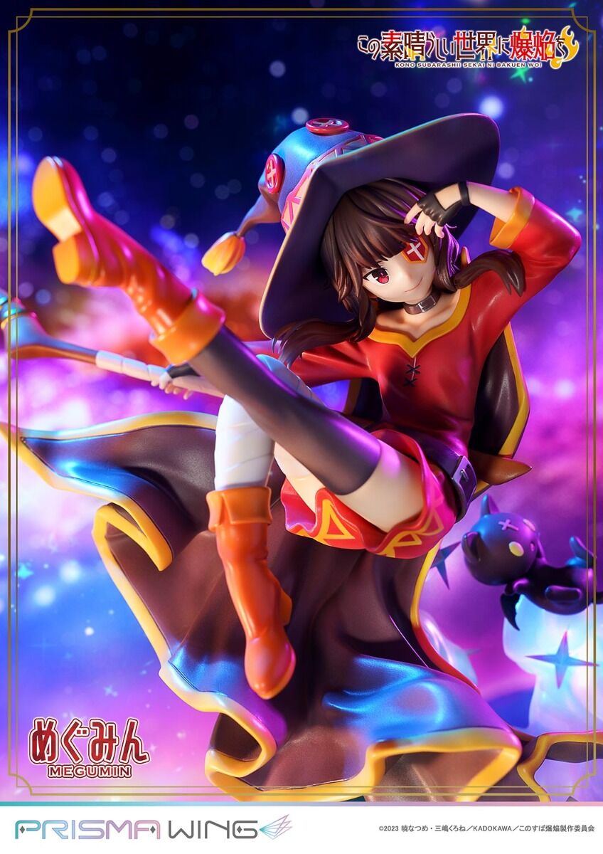 Kono Subarashii Sekai ni Bakuen o! - Chomusuke - Megumin - Prisma Wing (PWKNSBB-01P) - 1/7 (Prime 1 Studio) photo 21