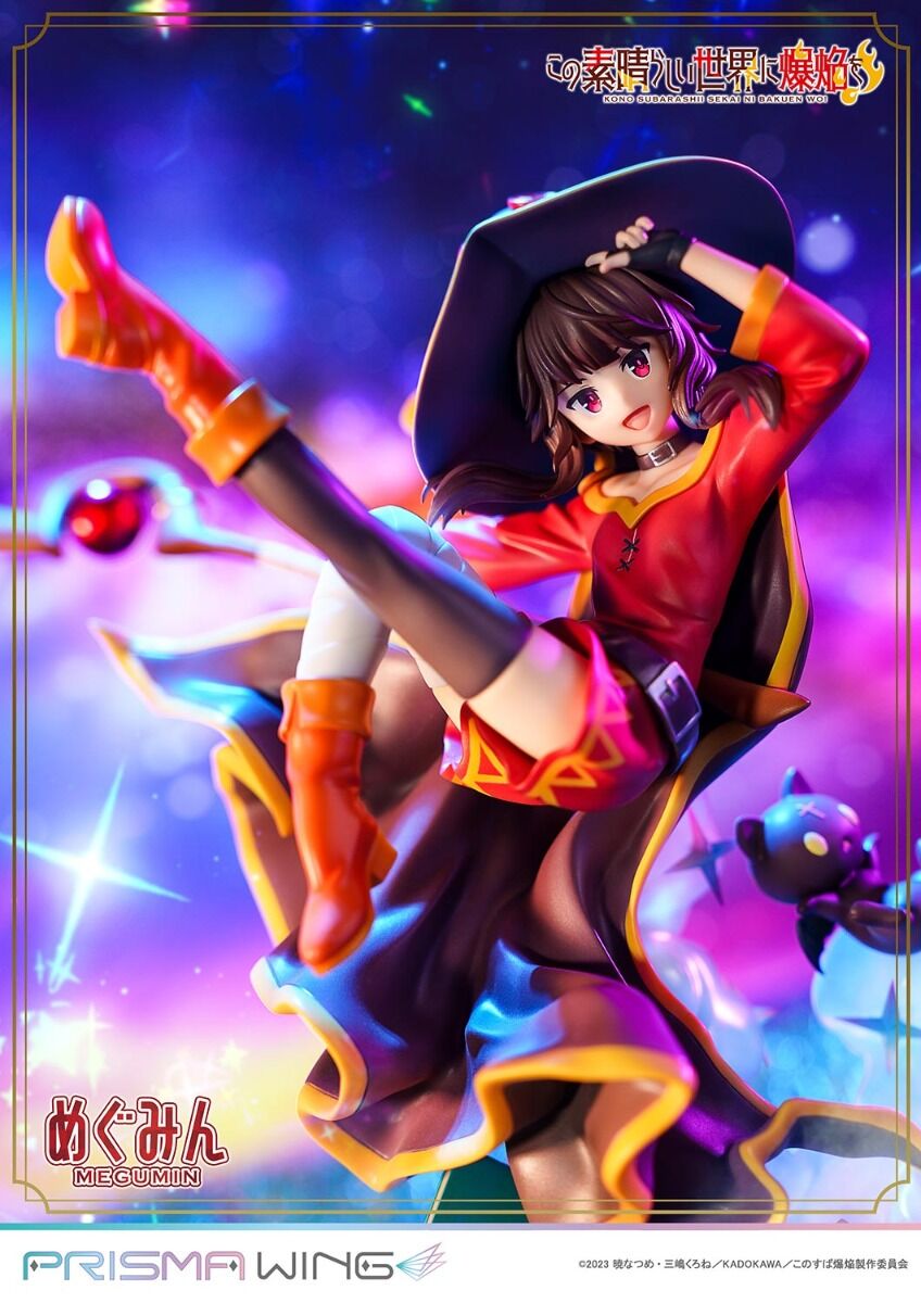 Kono Subarashii Sekai ni Bakuen o! - Chomusuke - Megumin - Prisma Wing (PWKNSBB-01P) - 1/7 (Prime 1 Studio) photo 22