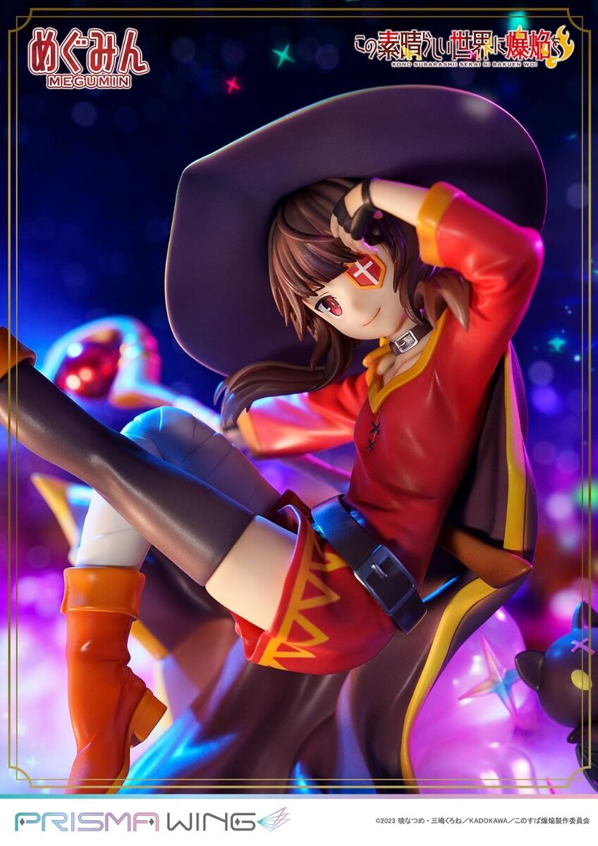 Kono Subarashii Sekai ni Bakuen o! - Chomusuke - Megumin - Prisma Wing (PWKNSBB-01P) - 1/7 (Prime 1 Studio) photo 42