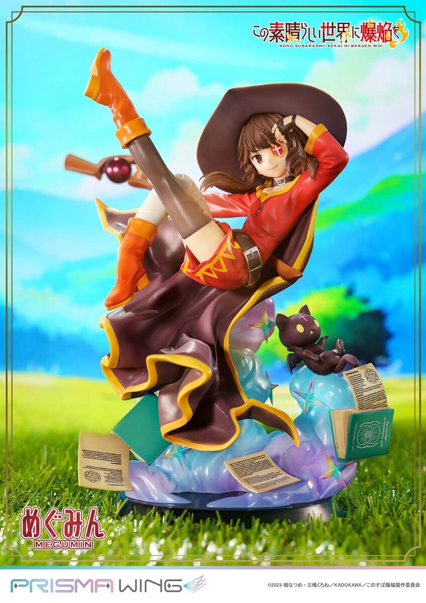 Kono Subarashii Sekai ni Bakuen o! - Chomusuke - Megumin - Prisma Wing (PWKNSBB-01P) - 1/7 (Prime 1 Studio) photo 44