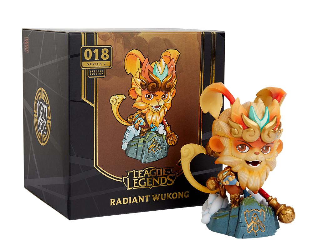 League of Legends - Wukong - League of Legends Series 2  (#018) - Radiant (Pure Arts, Riot Games) photo 4