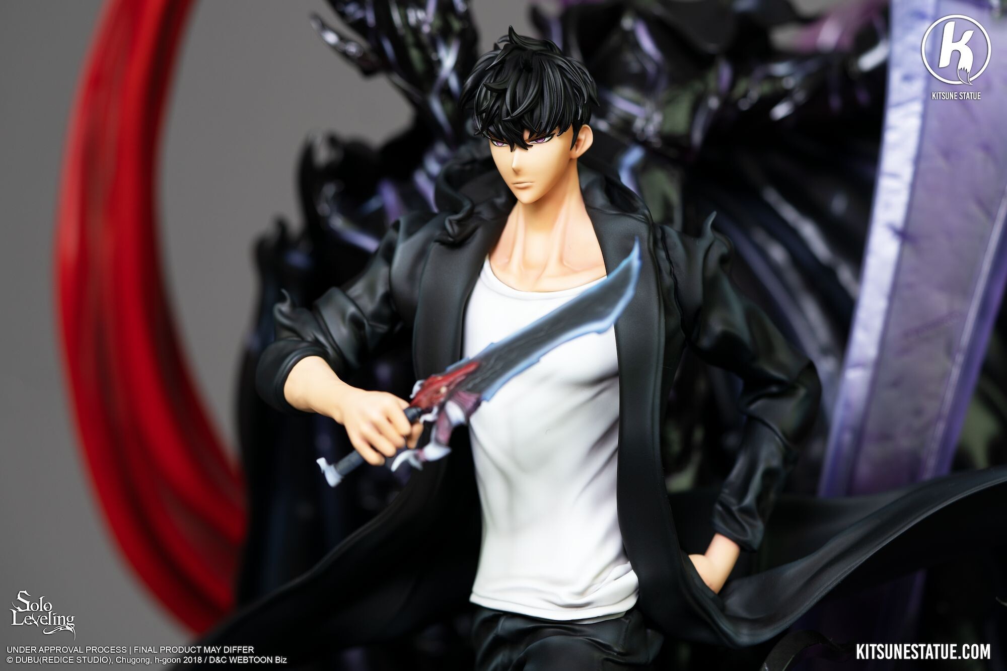Solo Leveling - Beru - Igris - Iron - Sung Jinwoo - Tank - Tusk - Sung's Shadows - 1/6 (Kitsune Statue) photo 2