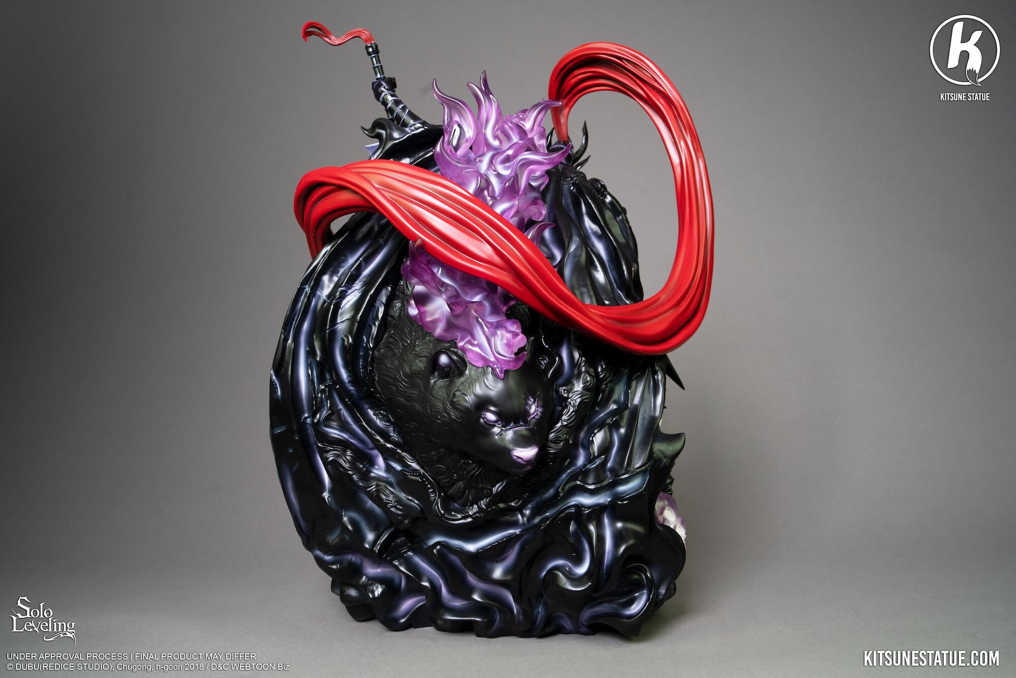 Solo Leveling - Beru - Igris - Iron - Sung Jinwoo - Tank - Tusk - Sung's Shadows - 1/6 (Kitsune Statue) photo 5