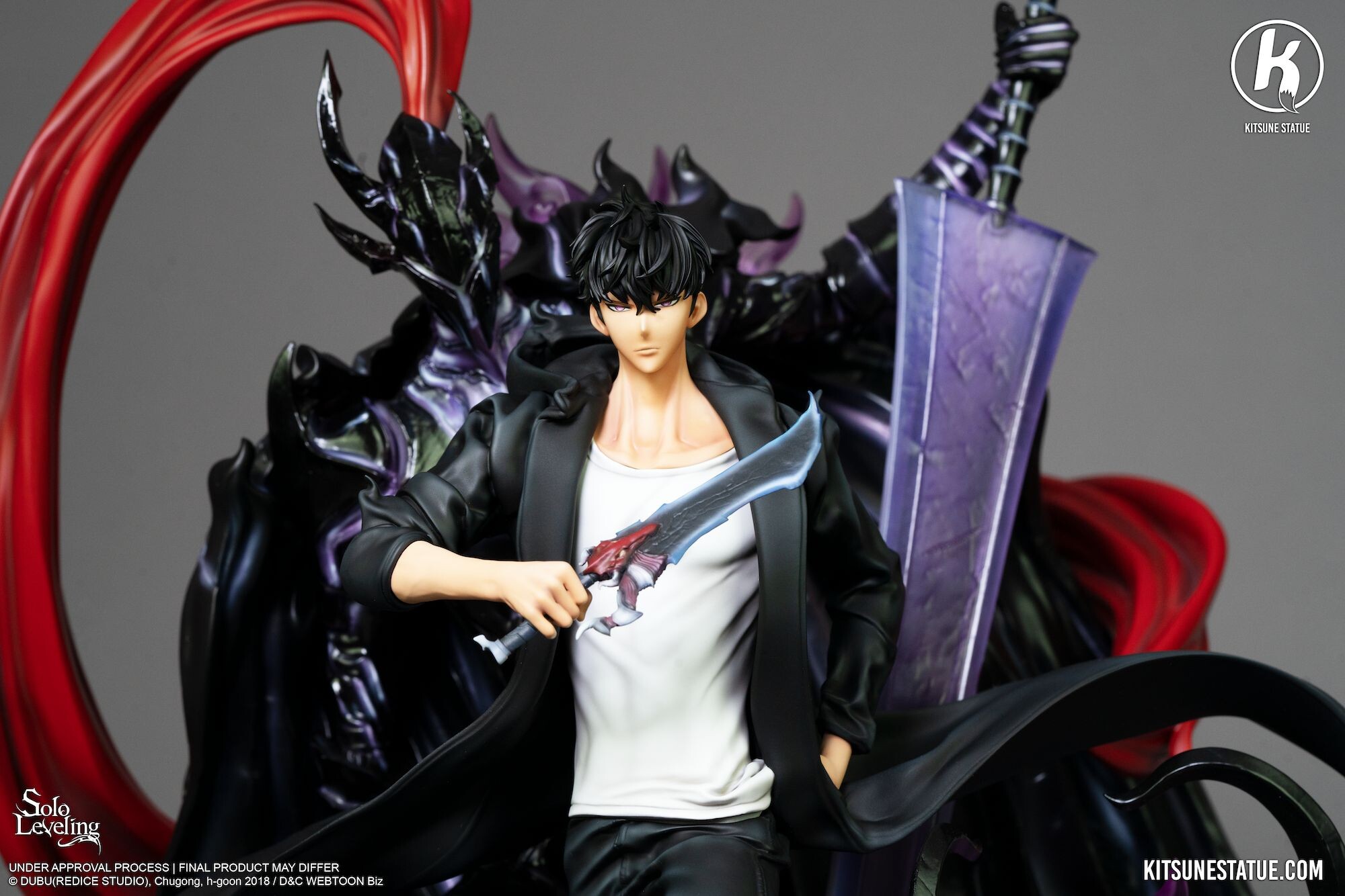 Solo Leveling - Beru - Igris - Iron - Sung Jinwoo - Tank - Tusk - Sung's Shadows - 1/6 (Kitsune Statue) photo 7