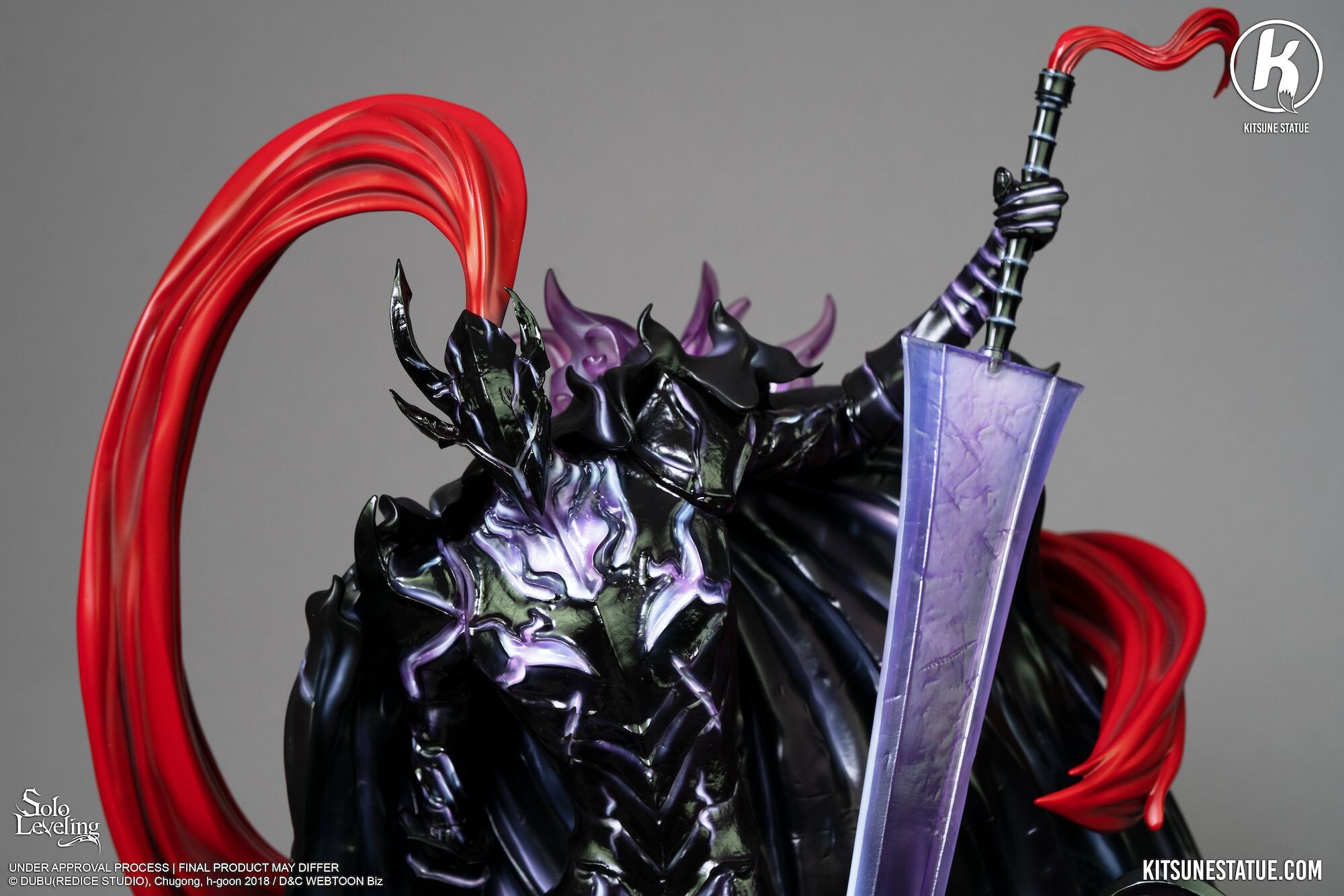 Solo Leveling - Beru - Igris - Iron - Sung Jinwoo - Tank - Tusk - Sung's Shadows - 1/6 (Kitsune Statue) photo 8