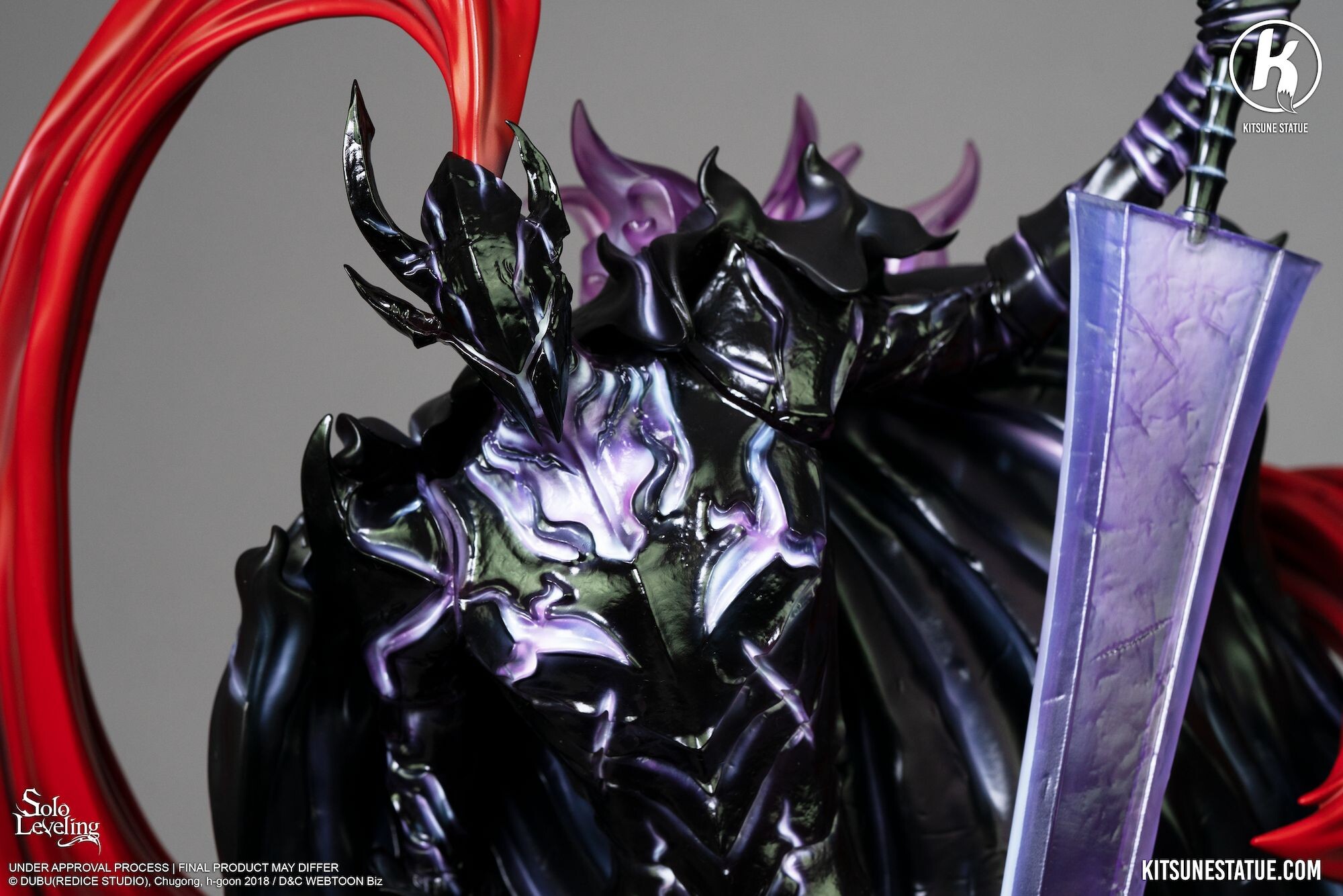 Solo Leveling - Beru - Igris - Iron - Sung Jinwoo - Tank - Tusk - Sung's Shadows - 1/6 (Kitsune Statue) photo 9