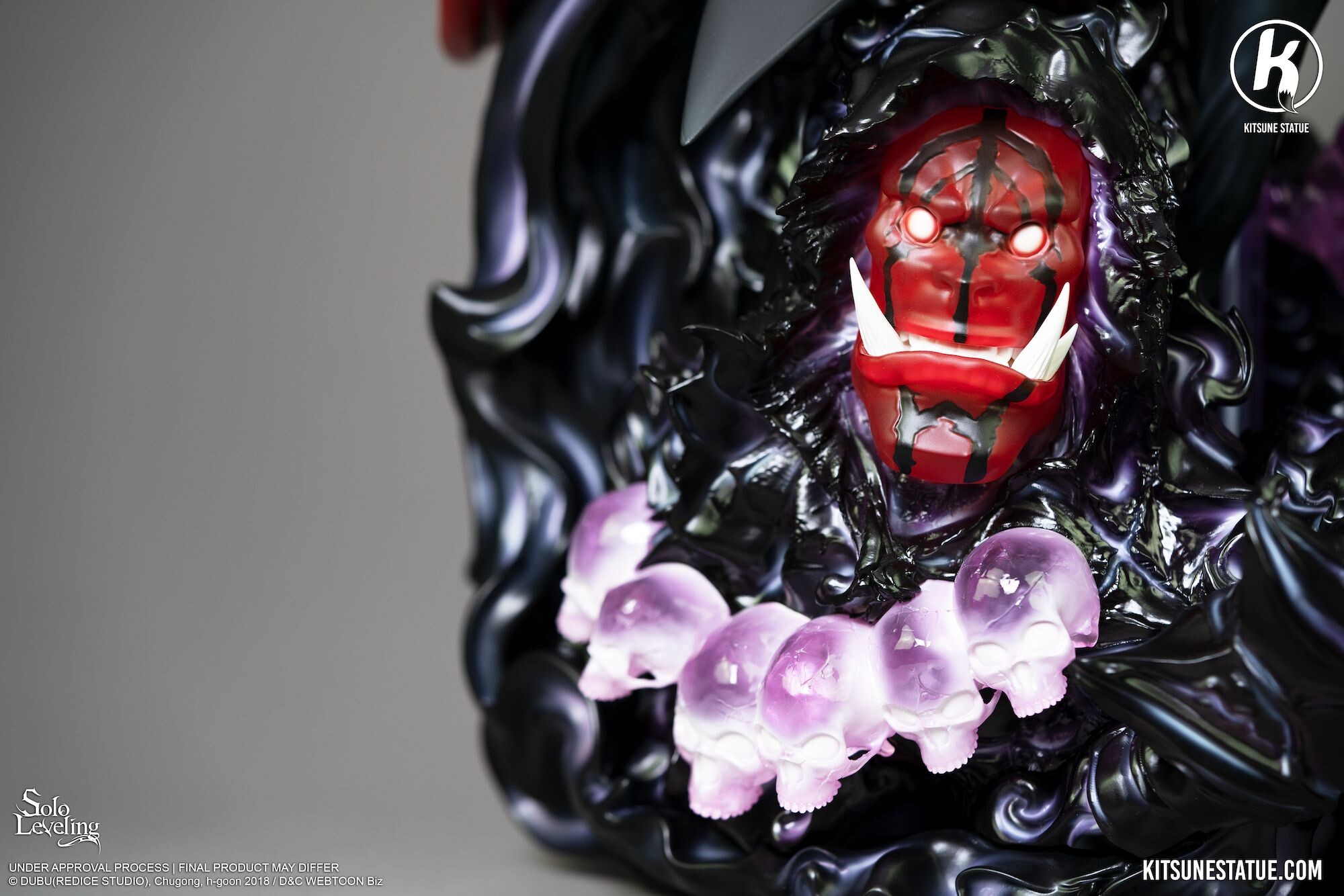 Solo Leveling - Beru - Igris - Iron - Sung Jinwoo - Tank - Tusk - Sung's Shadows - 1/6 (Kitsune Statue) photo 11