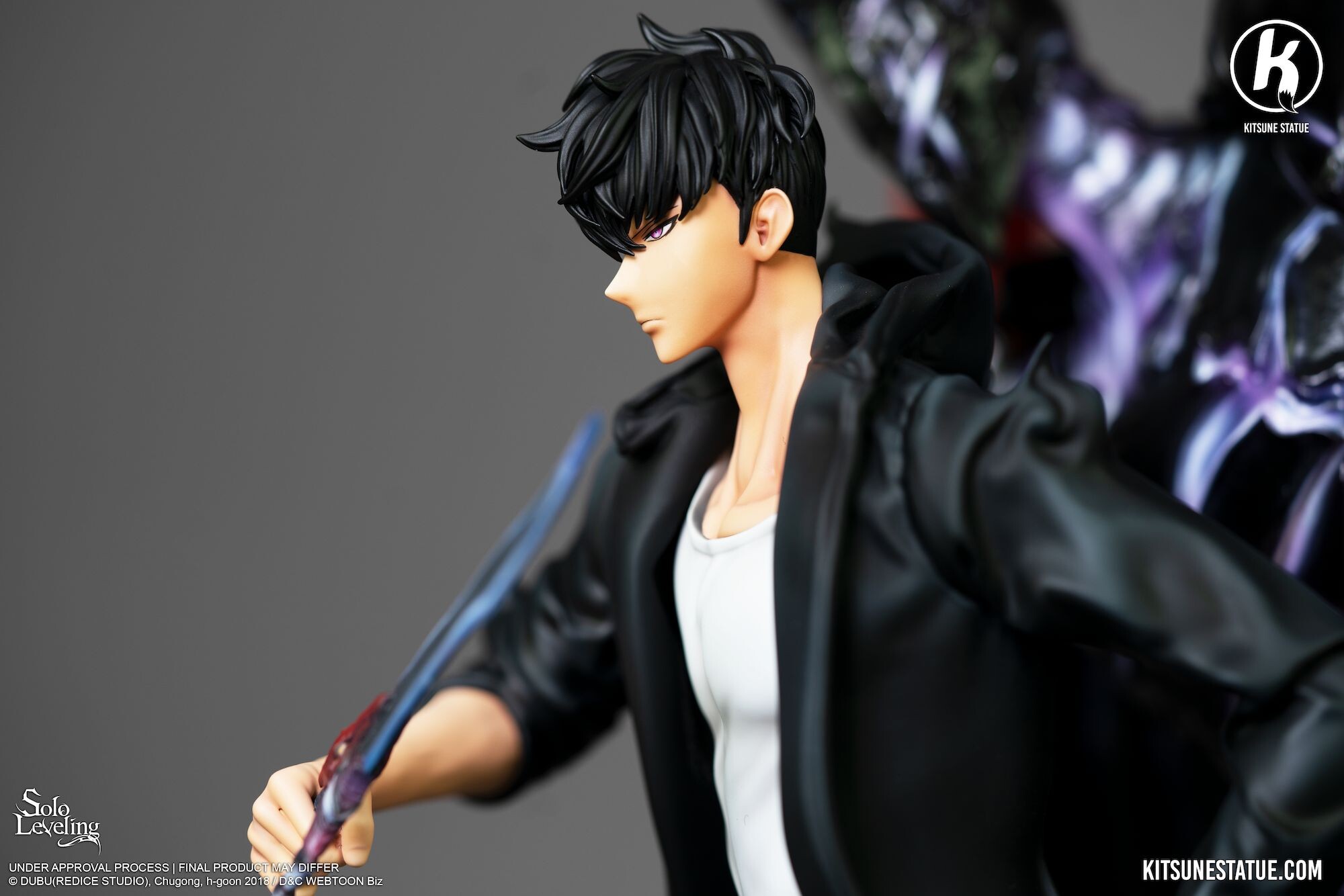 Solo Leveling - Beru - Igris - Iron - Sung Jinwoo - Tank - Tusk - Sung's Shadows - 1/6 (Kitsune Statue) photo 18