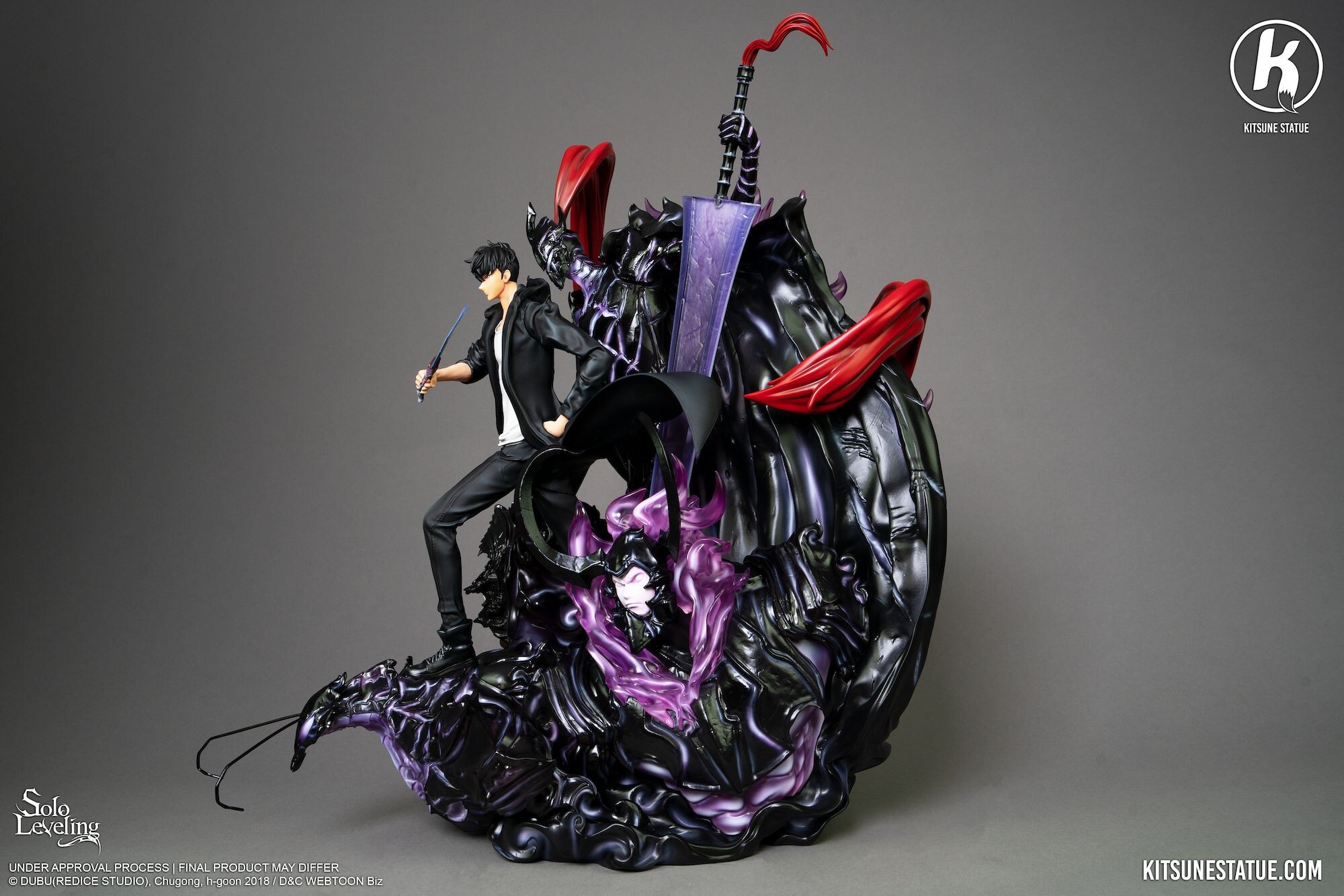 Solo Leveling - Beru - Igris - Iron - Sung Jinwoo - Tank - Tusk - Sung's Shadows - 1/6 (Kitsune Statue) photo 22