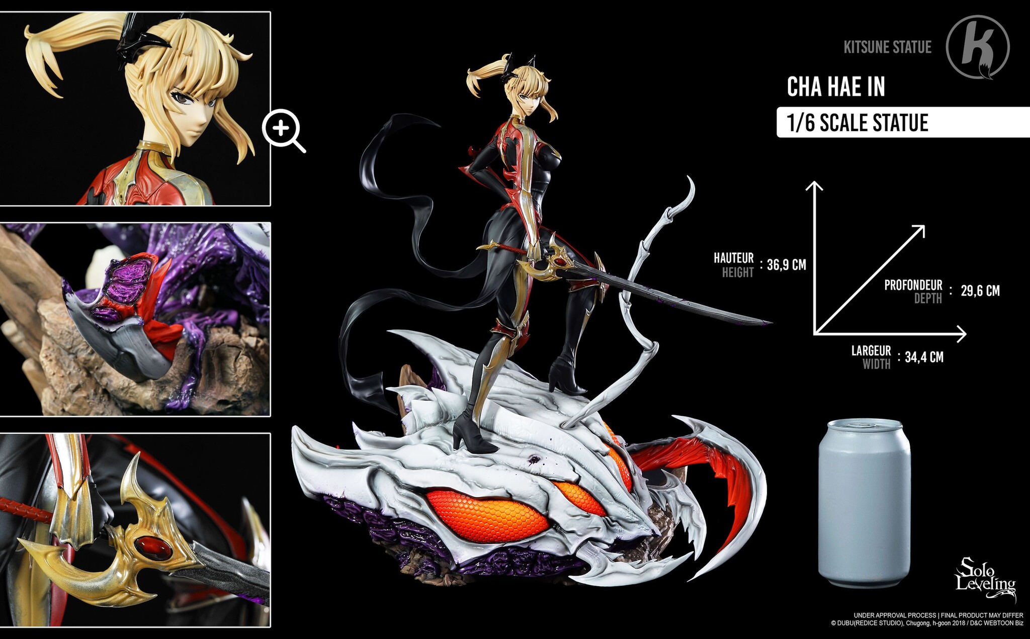Solo Leveling - Ant Queen - Cha Haein - 1/6 (Kitsune Statue) photo 5
