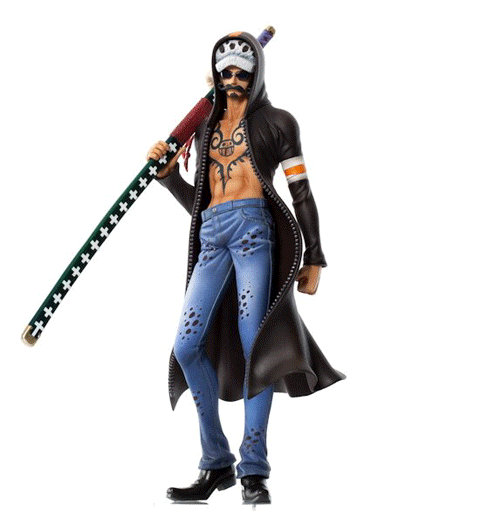 One Piece - Trafalgar Law - Excellent Model - Portrait Of Pirates "Sailing Again" - 1/8 - Ver.2 (MegaHouse)
