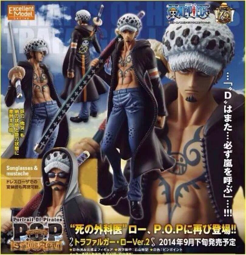 One Piece - Trafalgar Law - Excellent Model - Portrait Of Pirates "Sailing Again" - 1/8 - Ver.2 (MegaHouse) photo 2