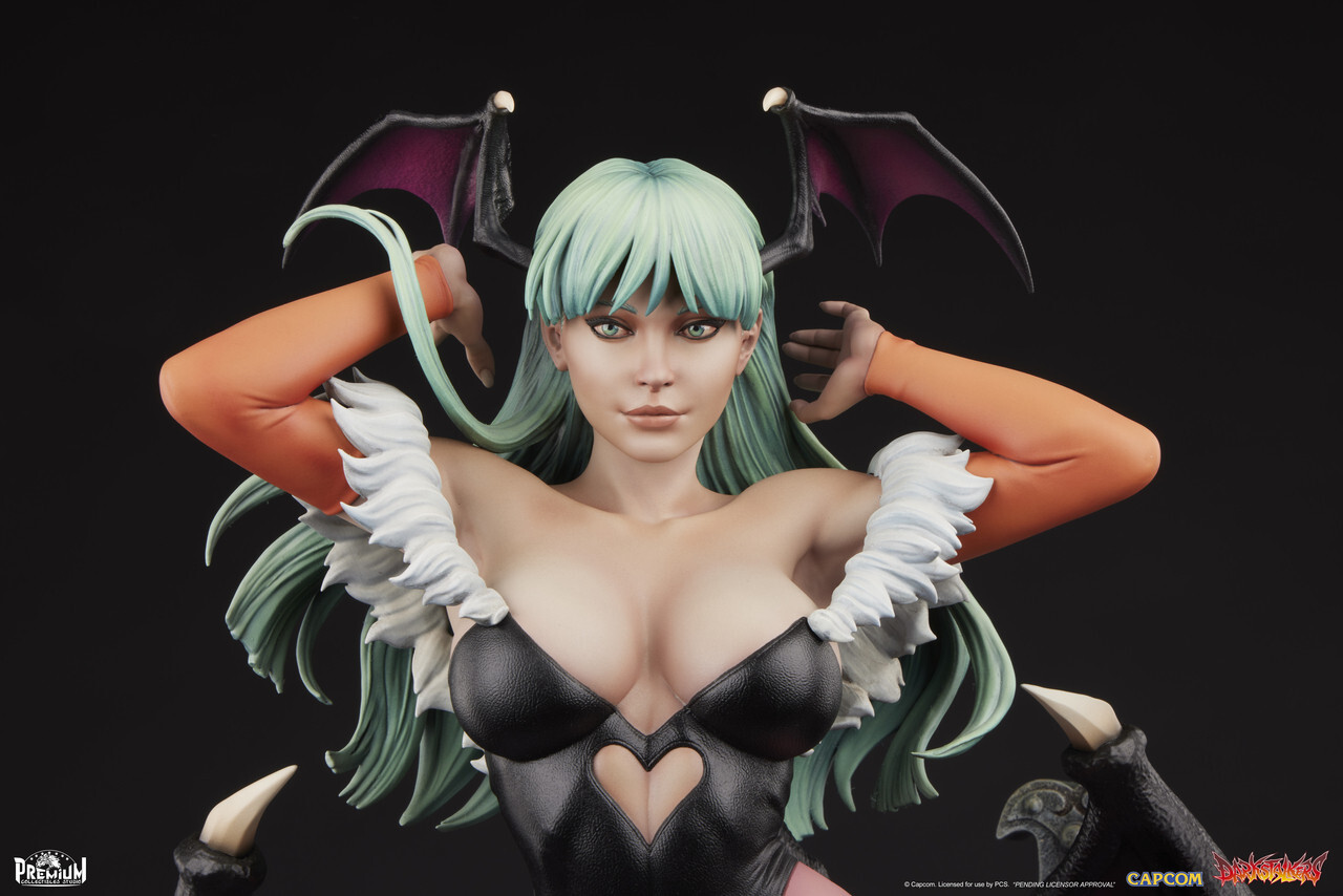 Vampire: The Night Warriors - Bishamon - Morrigan Aensland - 1/3 (Premium Collectibles Studio) photo 9