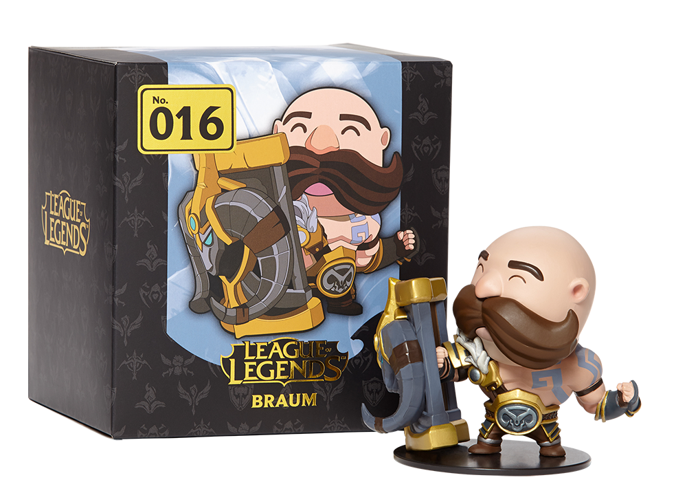 League of Legends - Braum - League of Legends Series 1  (#016) (Pure Arts, Riot Games) photo 4