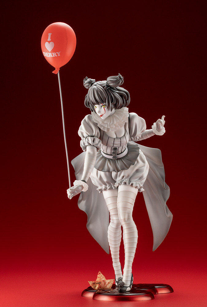 It (2017) - Pennywise - Bishoujo Statue - Horror Bishoujo - 1/7 - Monochrome Ver. (Kotobukiya) photo 3