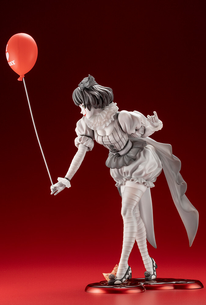 It (2017) - Pennywise - Bishoujo Statue - Horror Bishoujo - 1/7 - Monochrome Ver. (Kotobukiya) photo 4