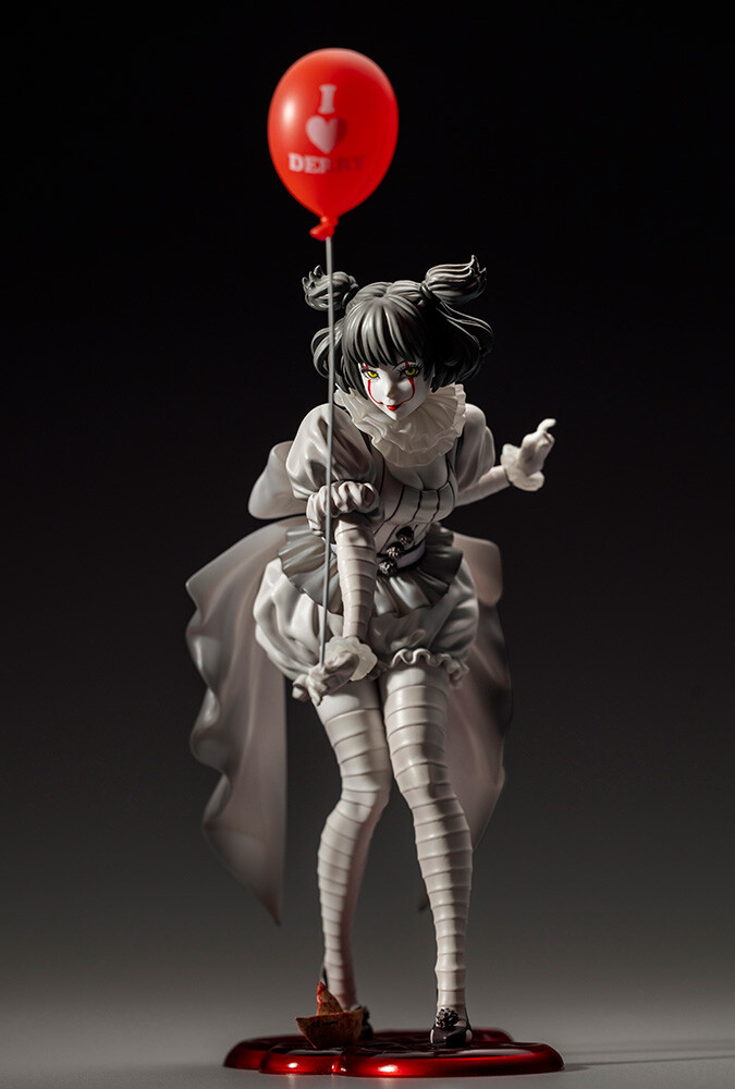 It (2017) - Pennywise - Bishoujo Statue - Horror Bishoujo - 1/7 - Monochrome Ver. (Kotobukiya) photo 5