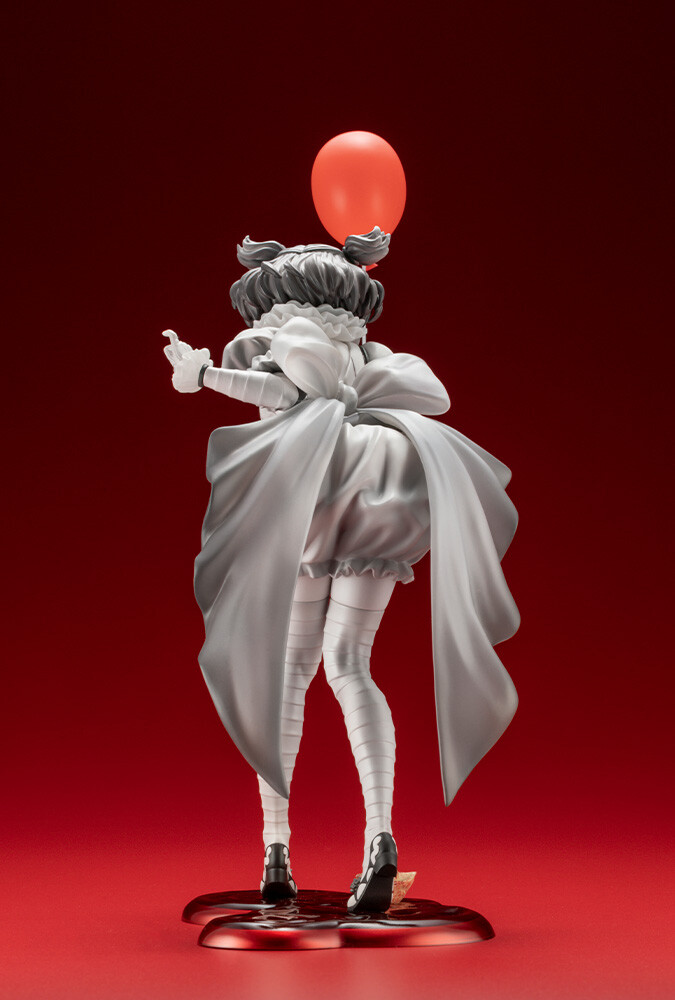 It (2017) - Pennywise - Bishoujo Statue - Horror Bishoujo - 1/7 - Monochrome Ver. (Kotobukiya) photo 6
