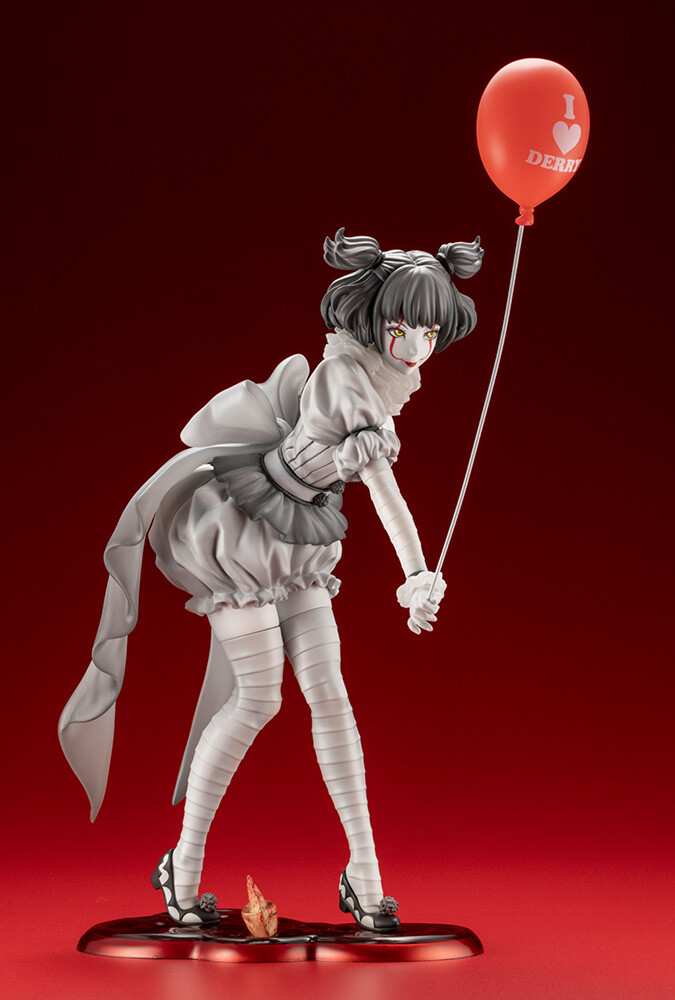 It (2017) - Pennywise - Bishoujo Statue - Horror Bishoujo - 1/7 - Monochrome Ver. (Kotobukiya) photo 8