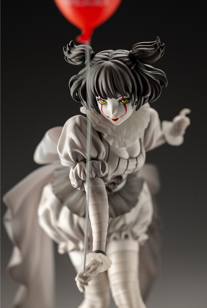 It (2017) - Pennywise - Bishoujo Statue - Horror Bishoujo - 1/7 - Monochrome Ver. (Kotobukiya) photo 12