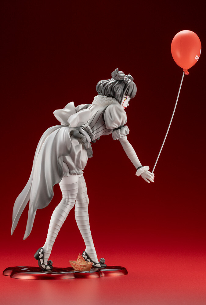 It (2017) - Pennywise - Bishoujo Statue - Horror Bishoujo - 1/7 - Monochrome Ver. (Kotobukiya) photo 13