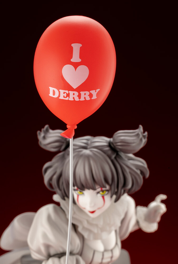 It (2017) - Pennywise - Bishoujo Statue - Horror Bishoujo - 1/7 - Monochrome Ver. (Kotobukiya) photo 14